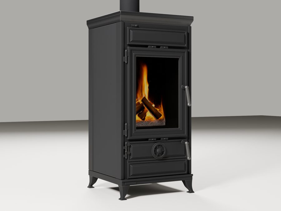 ZNM-049 Wood stove, cast iron classic