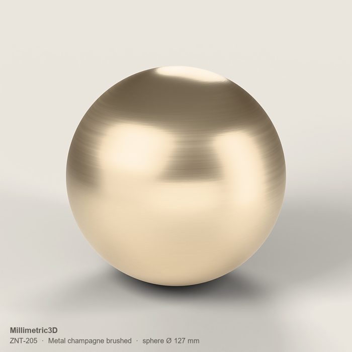 ZNT-205 Champagne, brushed