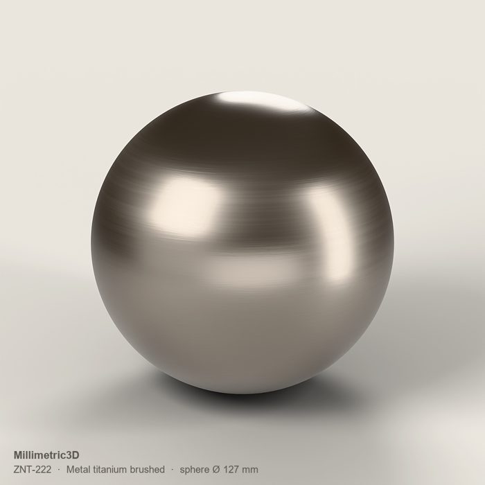 ZNT-222 Titanium, brushed
